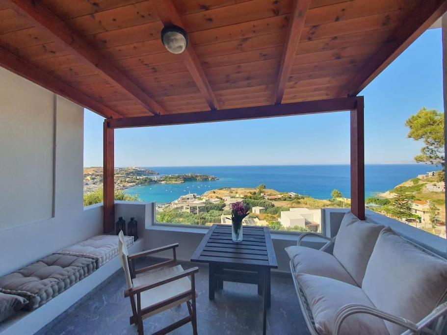 Endless Blue Villa - Amazing Sea View Agia Pelagia  Exterior foto